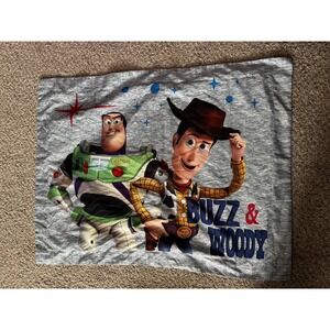 Toy Story Standard Pillow Sham Woody Buzz Lightyear Pixar Disney